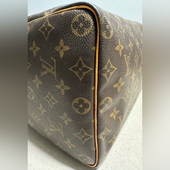 Louis Vuitton Speedy 40 Monogram Canvas Leather - Picture 6 of 16